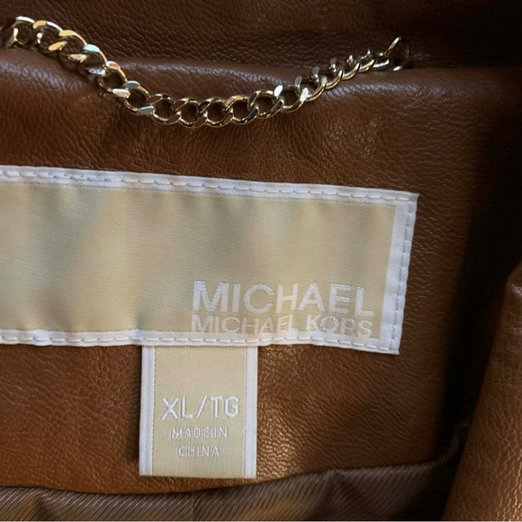 Michael Kors Astor Studded Moto Jacket *Brand new! - Picture 4 of 7